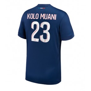 Paris Saint-Germain Randal Kolo Muani #23 Hjemmebanetrøje 2024-25 Kort ærmer